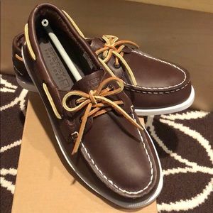 Boys Sperry Slip On Boat Shoe
